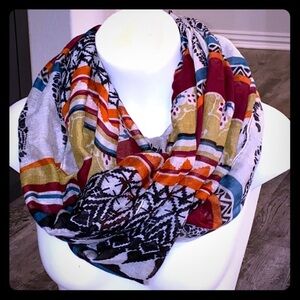 Summer Lightweight Cotton Infinity Scarf